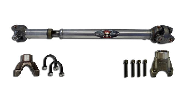 JK, Jeep Wrangler, FRONT, Adams Driveshaft, 1310 CV Driveshaft with solid U-Joints and Pinion Yoke, Extreme Duty